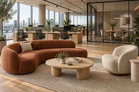 Office furniture proposal visualization